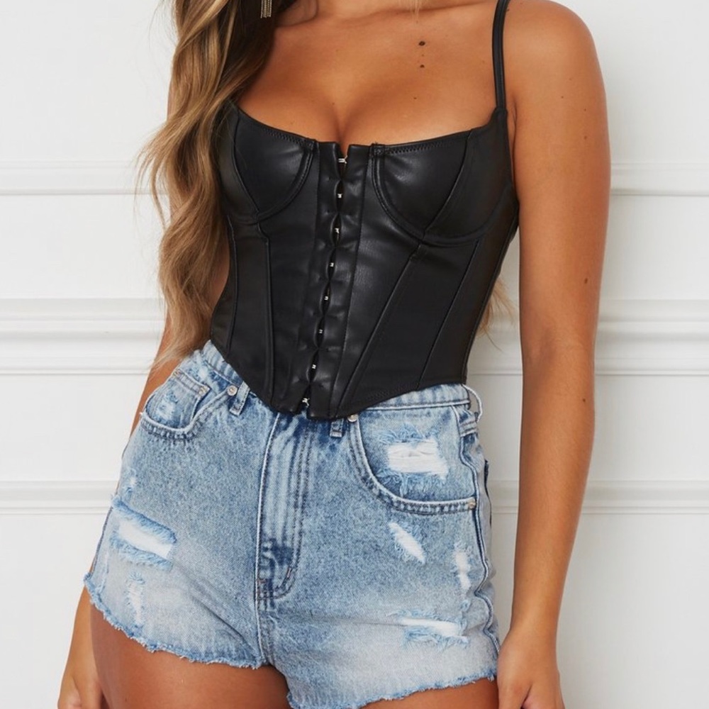 Savage Bustier Black M